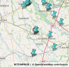 Mappa Via della Bozzola, 27026 Garlasco PV, Italia (10.1175)