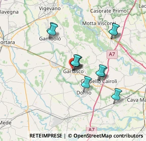 Mappa Via della Bozzola, 27026 Garlasco PV, Italia (6.06091)