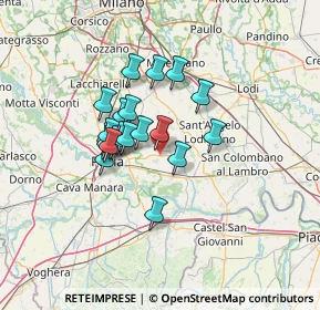 Mappa Via Gioiello, 27010 Albuzzano PV, Italia (9.965)