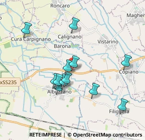 Mappa Via Gioiello, 27010 Albuzzano PV, Italia (1.71083)