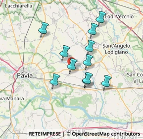 Mappa Via Gioiello, 27010 Albuzzano PV, Italia (5.81636)
