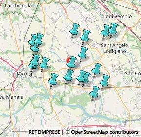 Mappa Via Gioiello, 27010 Albuzzano PV, Italia (6.924)