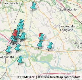 Mappa Via Gioiello, 27010 Albuzzano PV, Italia (9.2305)