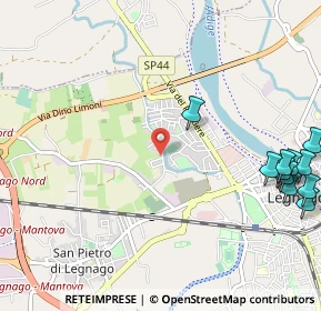 Mappa Via Francesco Cilea, 37045 Legnago VR, Italia (1.51)