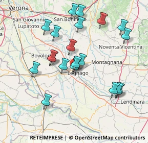 Mappa Via Francesco Cilea, 37045 Legnago VR, Italia (15.05)