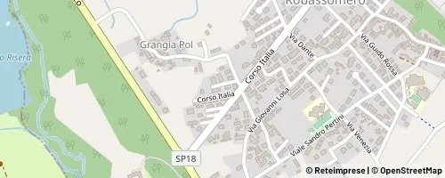 Mappa Robassomero