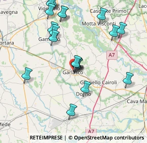 Mappa Via Don Giuseppe Gennaro, 27026 Garlasco PV, Italia (8.5795)