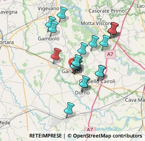 Mappa Piazza G. Garibaldi, 27026 Garlasco PV, Italia (5.8415)