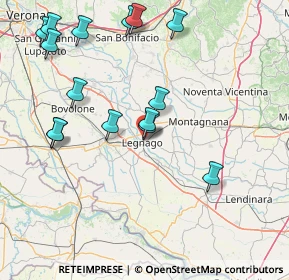 Mappa Via Angelo Scarsellini, 37045 Legnago VR, Italia (17.78533)