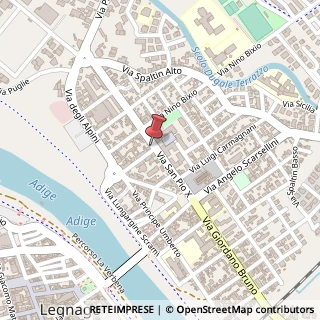 Mappa Via Papa Pio X, 33, 37045 Legnago, Verona (Veneto)