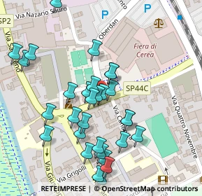 Mappa Via Cesare Battisti, 37053 Cerea VR, Italia (0.11)