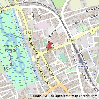 Mappa Via Cesare Battisti, 6, 37053 Cerea, Verona (Veneto)