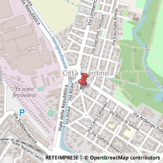 Mappa Via Giuseppe Scaramuzza, 26, 27100 Pavia, Pavia (Lombardia)