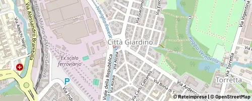 Mappa Pavia