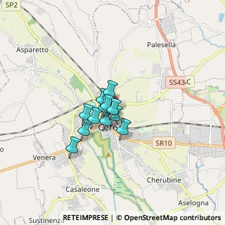 Mappa Via Gabriele d'Annunzio, 37053 Cerea VR, Italia (0.9125)