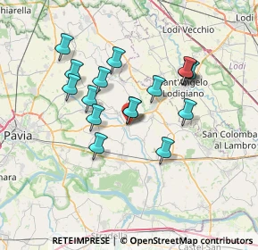 Mappa Copiano, 27010 Copiano PV, Italia (6.03313)