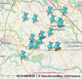 Mappa Copiano, 27010 Copiano PV, Italia (6.61588)