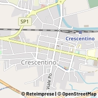 Map Crescentino