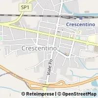 Mapa Crescentino