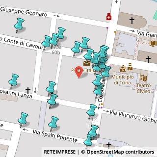 Mappa Corso Camillo Benso Conte di Cavour, 13039 Trino VC, Italia (0.05385)