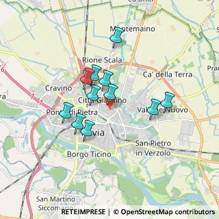 Mappa Via Agostino Setti, 27100 Pavia PV, Italia (1.41364)