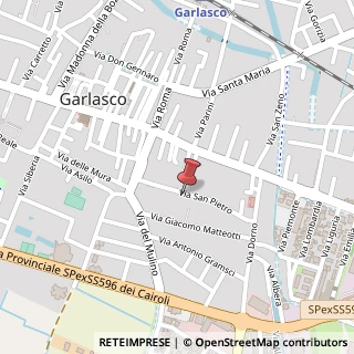 Mappa Via San Pietro, 48, 27026 Garlasco, Pavia (Lombardia)