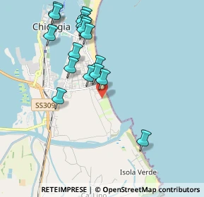 Mappa Via Persica, 30015 Chioggia VE, Italia (2.03706)