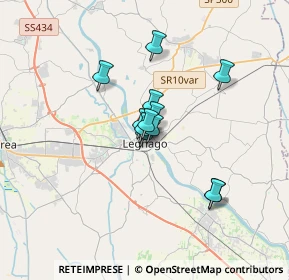 Mappa Via M. D'Azeglio, 37045 Legnago VR, Italia (2.16167)