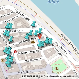 Mappa Via Cesare Battisti, 37045 Legnago VR, Italia (0.05417)