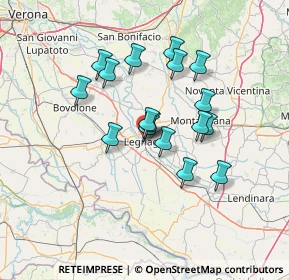 Mappa Via Cesare Battisti, 37045 Legnago VR, Italia (11.22471)