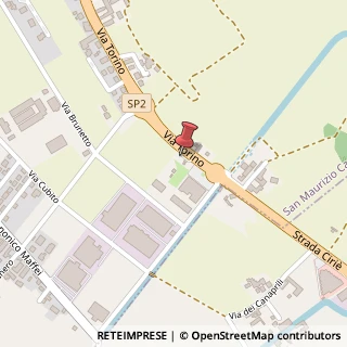 Mappa Km16, Sp2, 10077 San Maurizio Canavese, Torino (Piemonte)