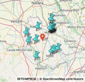 Mappa Vicolo della Resistenza, 27030 Zeme PV, Italia (10.217)