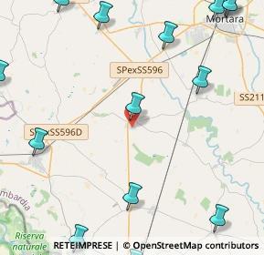 Mappa Vicolo della Resistenza, 27030 Zeme PV, Italia (6.75667)