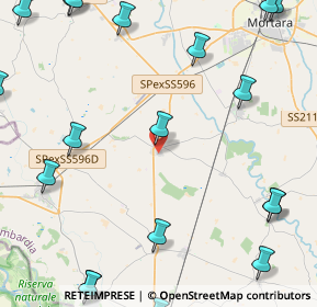 Mappa Vicolo della Resistenza, 27030 Zeme PV, Italia (6.8005)