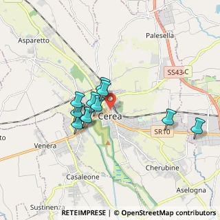 Mappa Via San C. De Lellis, 37050 Cerea VR, Italia (1.41545)