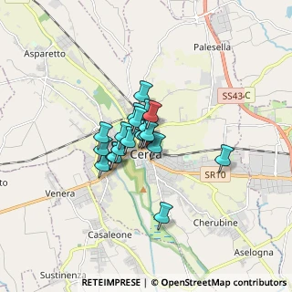 Mappa Via San C. De Lellis, 37050 Cerea VR, Italia (0.945)