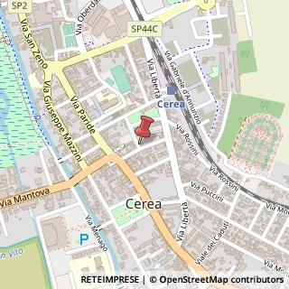 Mappa Via Borghetto, 32, 37053 Cerea, Verona (Veneto)