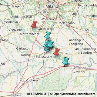 Mappa Via Marconi, 27100 Pavia PV, Italia (7.07)