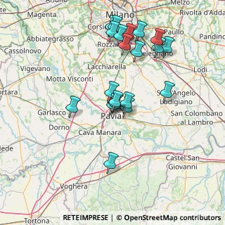 Mappa Via Marconi, 27100 Pavia PV, Italia (14.5565)