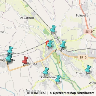 Mappa San Vito, 37053 Cerea VR, Italia (2.80818)