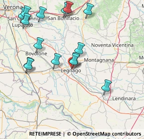 Mappa Via Alessandro Volta, 37045 Legnago VR, Italia (17.86733)
