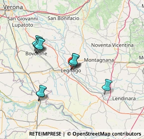 Mappa Via Giordano Bruno, 37045 Legnago VR, Italia (13.12)