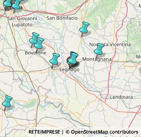 Mappa Via Giordano Bruno, 37045 Legnago VR, Italia (21.84882)