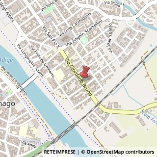 Mappa Via Giordano Bruno, 56, 37045 Legnago, Verona (Veneto)