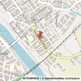 Mappa Via Alessandro Volta, 22, 37045 Legnago, Verona (Veneto)