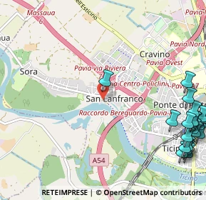 Mappa Via S. Lanfranco Beccari, 27100 Pavia PV, Italia (1.7045)