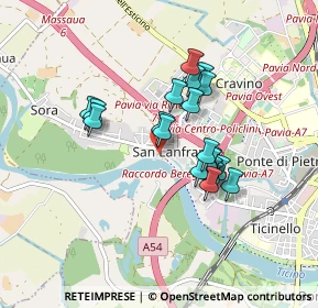 Mappa Via S. Lanfranco Beccari, 27100 Pavia PV, Italia (0.6875)