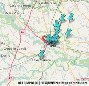 Mappa Via S. Lanfranco Beccari, 27100 Pavia PV, Italia (4.77923)