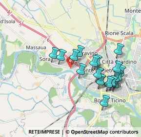 Mappa Via S. Lanfranco Beccari, 27100 Pavia PV, Italia (1.851)