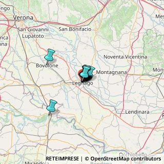 Mappa Via Adige, 37045 Legnago VR, Italia (3.38917)